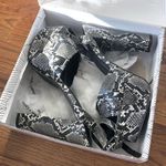 Chase and Chloe Snakeskin Heels Photo 4