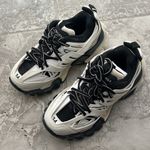 Balenciaga Track Sneakers, White/Black +Extra Shoe Laces Size EU34 US4 EXCELLENT Photo 2