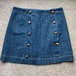 Michael Kors Michael micheal Kors denim jean skirt with buttons Photo 0
