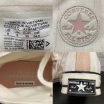 Converse 572701C Chuck 70 Hi Crafted Folk Jacquard Sneakers Egret/Pink Clay 8 Photo 14