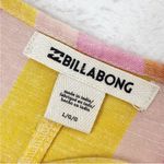 Billabong ‎ Lucky Us Striped Sleeveless Midi Dress Pastel Multi Large Photo 12