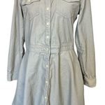 Gap Light Gray Long Sleeve Dress Photo 0