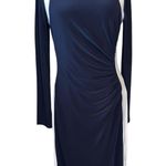 Ralph Lauren Lauren  Dress round neck zip back below knee long sleeves size 6 Photo 0