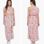 America And Beyond One Shoulder Cotton Candy Dress Maxi dress Size L Photo 2