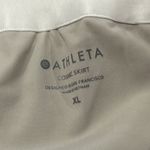 Athleta  Cosmic Skirt Womens XL Knee Length Modest Athletic Beige Pockets NEW Photo 3