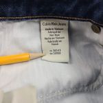 Calvin Klein Jeans  Blue Distressed Shorts Size 26 Photo 9
