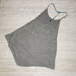 Lucky Brand Vintage  shirt / dress / beach cover up beaded spaghetti strap outfit Photo 2