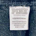 PINK - Victoria's Secret Victoria's Secret PINK black Jogger Pants with a large white logo graphic on the leg Women’s XS Photo 7