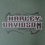 Harley Davidson Green Crop Top Photo 4