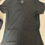 MedCouture Charcoal Scrub Top Photo 0