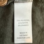 Fortune + Ivy  Olive Green Button-Down Tie-Front Top Size Medium Photo 6