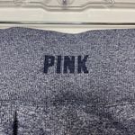 VS PINK Active High Rise Seamless Leggings Blue Heather Compression Fit Sz M Size M Photo 8