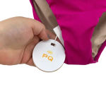 PilyQ  Athena Full Coverage Bikini Bottoms Swim Pink Lady Size‎ Large Photo 5