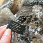 Fabulous Furs Donna Salyers Faux Fur Acrylic Rabbit Infinity Scarf One Size Brown Photo 2