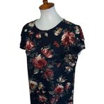 Flaunt Boutique Ces Femme Shift Dress Floral Print Blue Size Large Photo 1