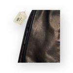 HTF: new Kale 𖦹 Diego Leather Messenger Flap Bag 𖦹 Choc Metallic Suede Lined Photo 2