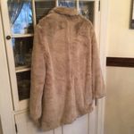 Lucky Brand HP💝 Women’s Faux Fur Jacket in khaki size medium Photo 4