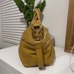 Kelsi Dagger  yellow gold soft leather hobo shoulder strap bag boho pebbled Photo 9
