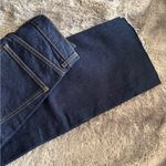 ZARA Dark Blue Straight Leg Jeans Photo 8