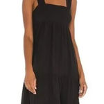 Amanda Uprichard  Mitzi Tiered Midi LBD Dress Size Medium Photo 0