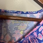 Lilly Pulitzer Marlowe 3/4 Sleeve Pima Cotton Dress in Iris Blue Photo 5