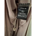 POL Boutique Boho Marrakesh Hooded Dress Summer A-Line Brown Dusty PInk Large Photo 3