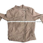 Be cool  Tan Moto Jacket Size: Small Photo 1