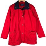Mackintosh New England Jacket Windbreaker Rain Fully Lined Red Women S Photo 0