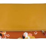 Rachel Pally  Zahara Reversible Clutch Purse Orange Floral Handbag Photo 2