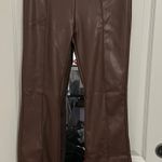 SheIn brown leather pants Photo 0