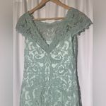 Tadashi Shoji  Sanda Embroidered Mint Dress | 8 Photo 14