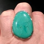 Silpada Turquoise Sterling Silver 925 Ring Size 8 Photo 3