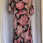H&M  Hydrangea Floral Print Dress Sz:M Photo 2