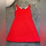 Theory  Ballerina Neckline Mini Dress in Cotton Tweed Photo 0