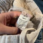 Natural Blue by Visitor cream linen pants Size L Photo 5