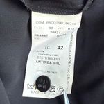 Emporio Armani Vintage Silk Sequin Dress Blue Green Black Asymmetric Size 8 Photo 8