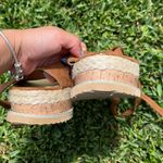 Boohoo Flatform Espadrille Tie Up Sandals Photo 3