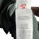 Aerie Ribbed Tank Top Green Scoop Neck Sleeveless Casual Basic Women's M Photo 3