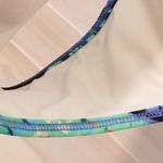 Kenneth Cole {L}  Blue Multi Sporty Splice Printed One Piece Swimsuit Photo 9