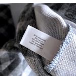 Lane Bryant 151. Gray Plaid Shimmer Cowl Neck Sweater Plus Size Photo 4