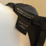 Scotch & Soda Maison Scotch Black Embroidered Star Trim Dress Photo 8