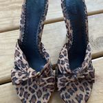 Fioni NWOT  Leopard Cork Heels Photo 1
