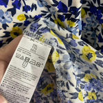 Old Navy Yellow and Blue Floral Shift Dress Photo 6
