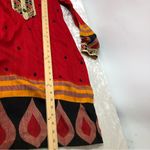Pakistani Indian tunic top red dress Size XS Photo 3