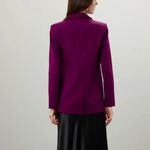 Endless Rose RTR  Purple‎ Pink Single Breasted Long Sleeve Blazer Sz S Photo 1