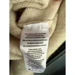 A7 Calvin Klein Jeans Oatmeal Heather Mock Neck Sweater L G Oversized Cozy Knit Gray Size L Photo 2