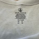 Volcom Host Pick 🎉 NWT That One Baby Tank Top T-Shirt, white, size Small Photo 8