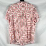 Croft & Barrow  Floral Short Sleeve Button Up Petite Large Photo 1