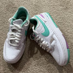 Nike Gamma Force White Purple Mint Lace Up Sneakers Women’s Size 8 Photo 0