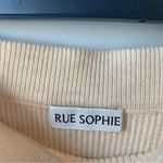 Sophie Rue Rue Sophie Elaine Rib Knit‎ Sweater Maxi Skirt Creme Pearl L Photo 4